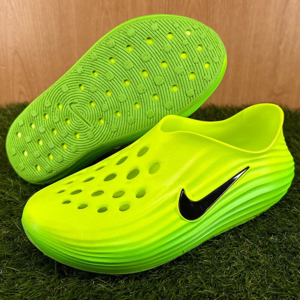 Nike ReactX Rejuven8 Green Strike Recovery Clogs HV5060-300 Men's Size 8